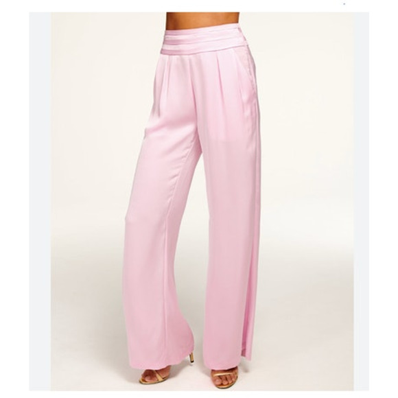 RAMY BROOK Pants NEW Size 4 Full Length Joss Pant $385 Light Pink Blush - Picture 1 of 6